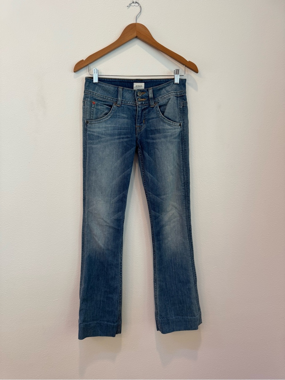 Hudson Jeans Women's Faded Blue Bootcut Jeans